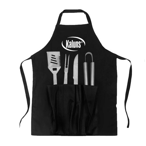 KALUNS Stainless Steel NonStick Dishwasher Safe Grilling Tool Set